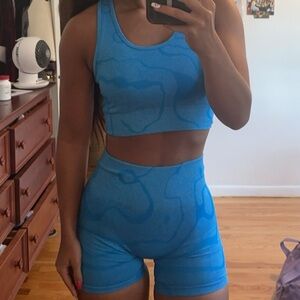Amazon Workout Set: Blue Small